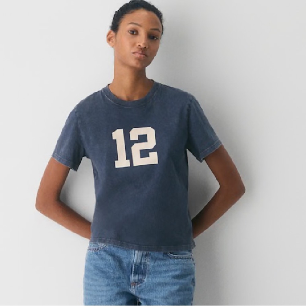 Artizia Tna Soft Feels™ All-Time T-Shirt in Navy sz. S - Picture 2 of 6